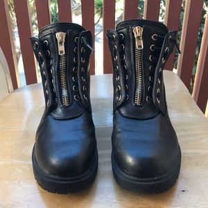 Nasty Gal 8.5 combat boots
